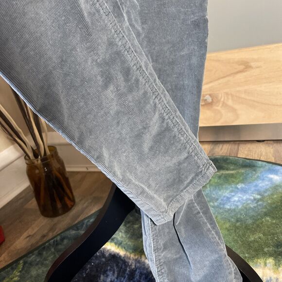 We The Free Gray Corduroy Button Fly Pants Size 25 High Waisted Boho Skinny - Picture 4 of 7